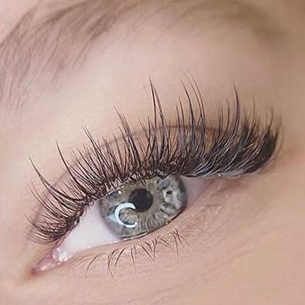 Individuella fransar Manga Lashes Cluster Lashes Ögonfransar Style 1