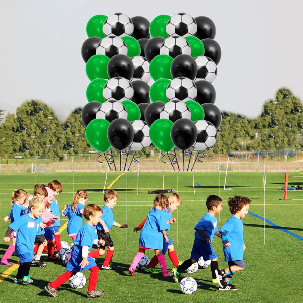 Fotbolls födelsedagsfestdekorationer, för pojkar och flickor