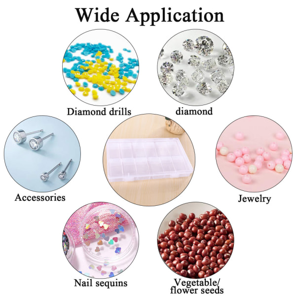 Förvaringsbehållare för diamond painting , förvaring av bärbara pärlor