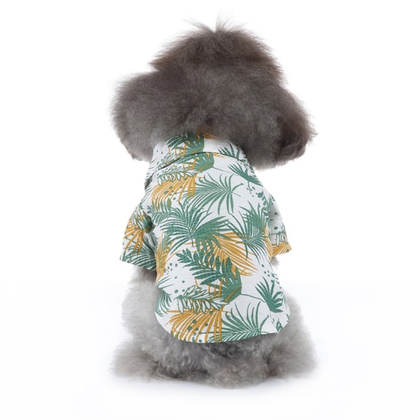 Pet Summer T-shirt Hawaiiansk hundskjorta