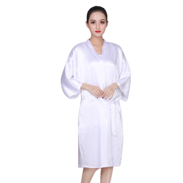 Salong Klient Klänning Robes Frisörsalong Cape Hair Cutting Smock Spa