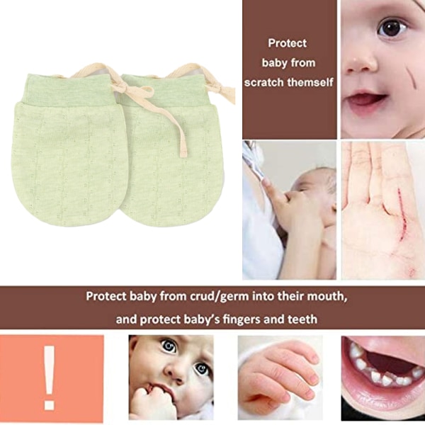 Baby kan justeras för att förhindra repor i ansiktet