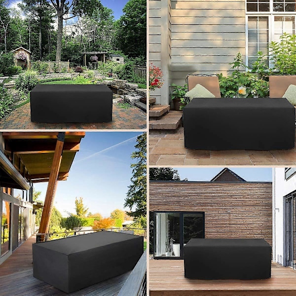 Kraftig, vandtæt patiosæt, udendørs modulsofa, bord og stole