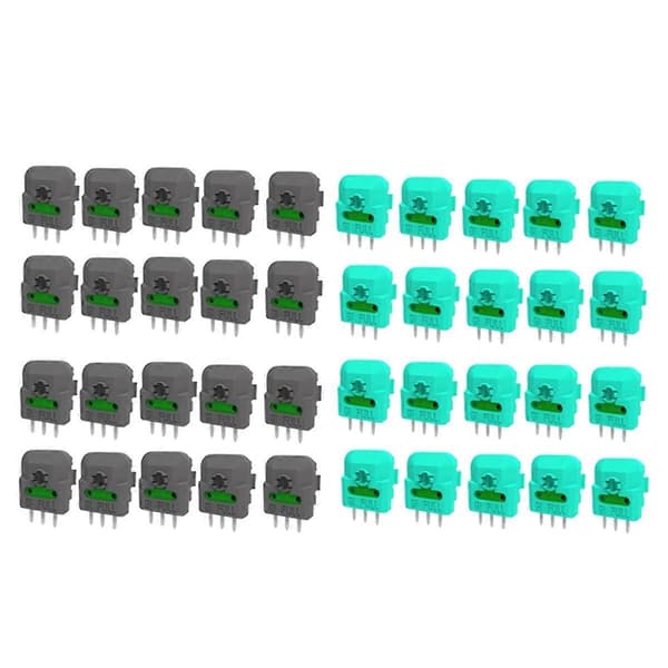 40 stk. Hall Joystick Potentiometer Sensor Modul Kit til Spillekonsol Joystick Universal Akse Resistor