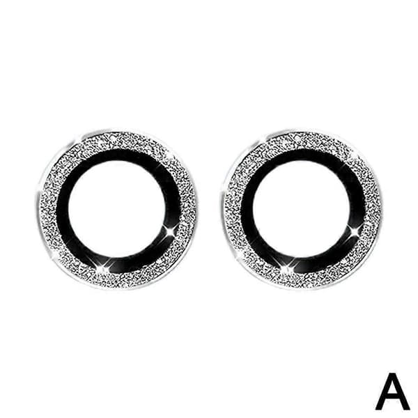 *til Galaxy Z Flip5 Glitter Metal Glas Kamera Linse Hætte Beskyttelse H4O7 gradient
