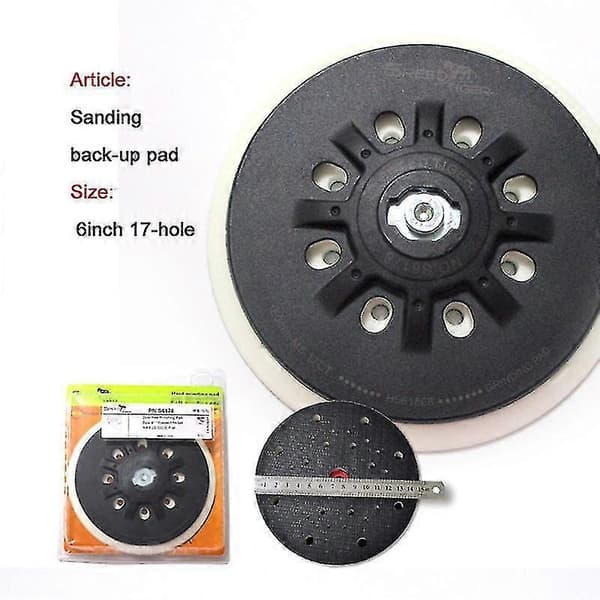 1 st 150 mm 8-håls Slipplatta Kompatibel