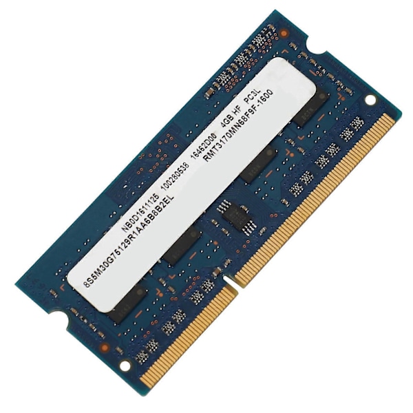 DDR3L 4GB 1600Mhz Laptop Ram Hukommelse PC3-12800 1.35V SODIMM 204Pins DDR3 Notebook RAM