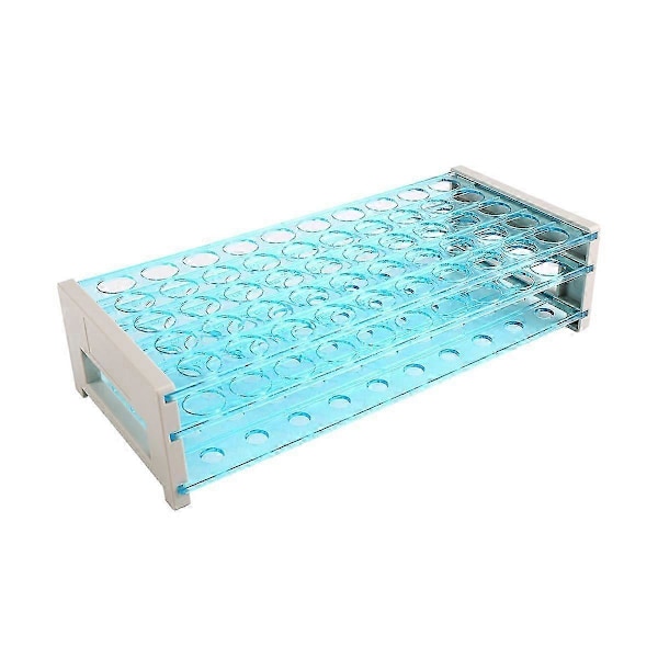 3 st 18mm 50-brunnars förvaringsbricka Laboratorierörställ Teströrställ Centrifugrörställ