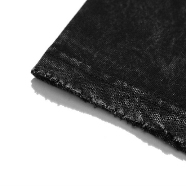 Dennis Rodman Graafinen T-paita Oversized Kesä Miesten Vaatteet Puuvilla Muoti Hip Hop Katu Lyhythihainen T-paita J290C-Black XXL