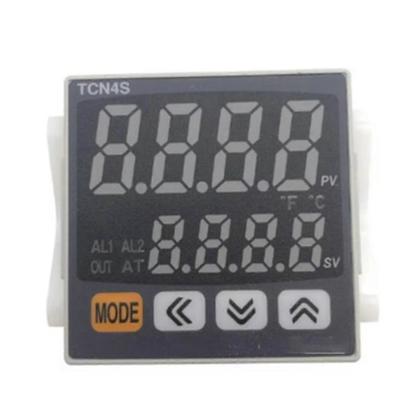TCN4S-24R Ny Digital Intelligent Temperaturkontroller Sensor Dubbel Display Reläutgång