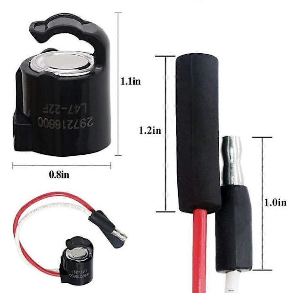 297216600 Frysskåp Kylskåp Bimetallisk Avfrostningstermostat för & Ersättningstermostat