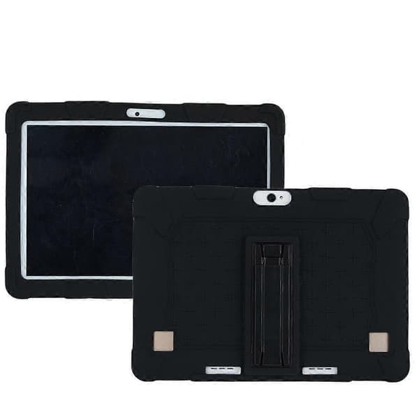 Universellt stötsäkert silikonskyddsfodral för 10 10.1 Access Tablet Android  U:K black