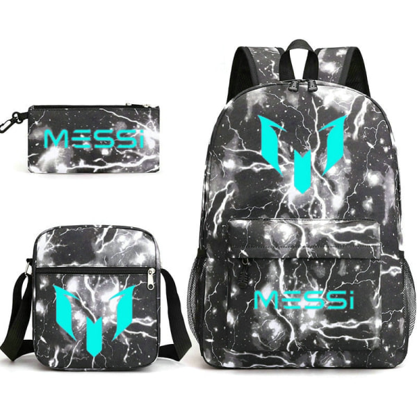 Messi Skoletaske 3-pak Stor Skoletaske Lavender