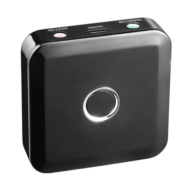2 i 1 Bluetooth Sender Mottaker, Trådløs Lydsender Mottaker Integrert Maskin Egnet