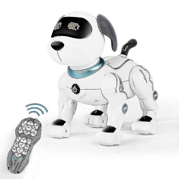 Fjärrkontroll Robot Hund Leksak Rc Stunt Hund Robot Leksak För Barn Interaktiv & Smart Dansande Robot Elektronisk Husdjursleksak n