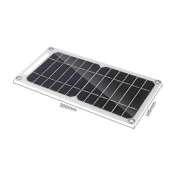 6W Solcellepanel Utendørs Turbatterilader System Solcellepanelsett Solcellepanel