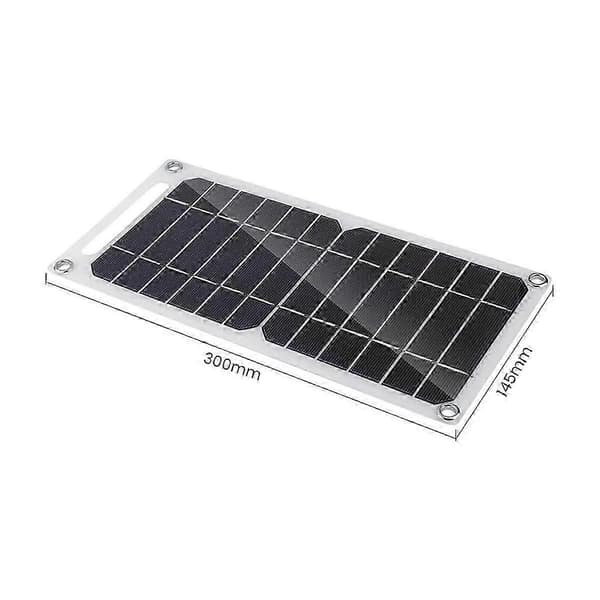 6W Solpanel Udendørs Vandretur Batterioplader System Solpanel Kit Solpanel