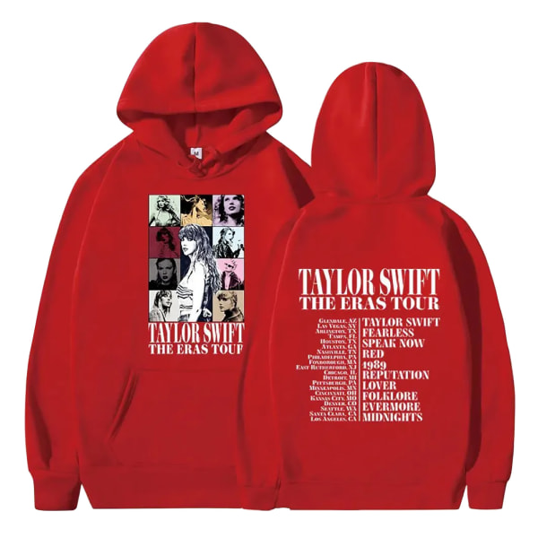 Taylor Swift perifer hættetrøje 3D-printet Taylor Swift unisex sweatshirt S