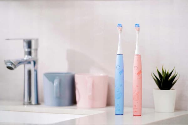 Oclean Kids Rosa Sonisk Tannbørste For Barn