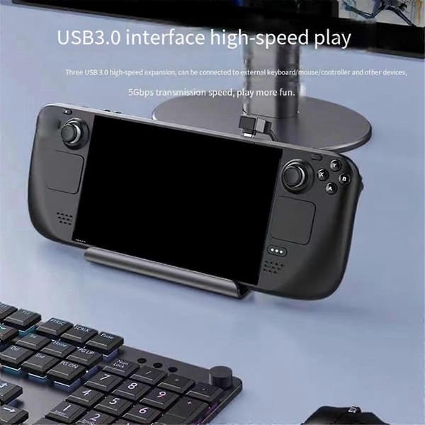 Velegnet til Steamdeck Base Type-C Docking Station USB3.0 Multi-funktionel Docking Station 4K60HZ E