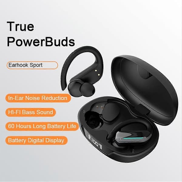 Trådløse ørepropper Sport Bluetooth-hodetelefoner 5.4 Stereo Nye Bluetooth-ørepropper 1