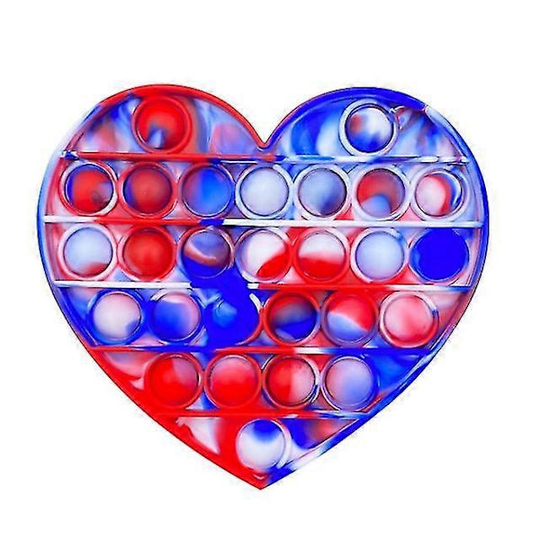 Heat Push Bubble Fidget Sensorisk Legetøj Blue