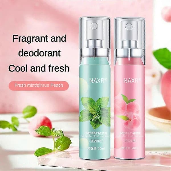 Dålig Andedräkt Munspray 20ml Fräschare Munspray Munvård Hälsospray Andedräkt 5PCS