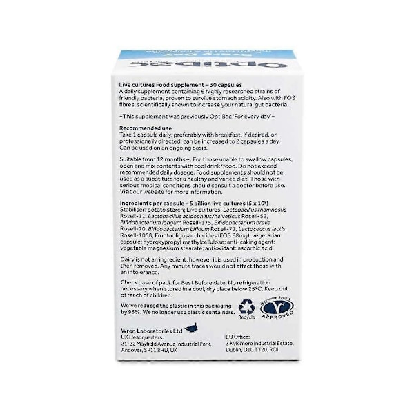 OptiBac Everyday Kapsler 30