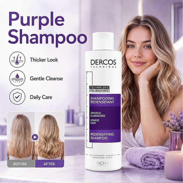 Redensifying Shampoo til tyndt hår - Volumen Boost & Følsom hovedbund