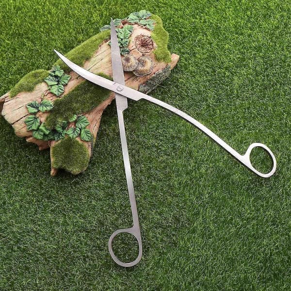 Akvariesaks med buet hode for vannplanter 24cm