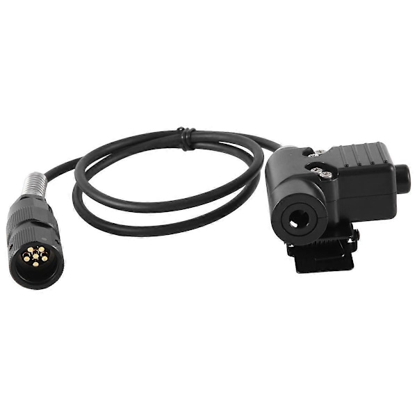 Kompatibel med Prc148 Prc152 U329 Walkie-Talkie 6-Pin Elements U94 Ptt Nøkkelbryterkontakt