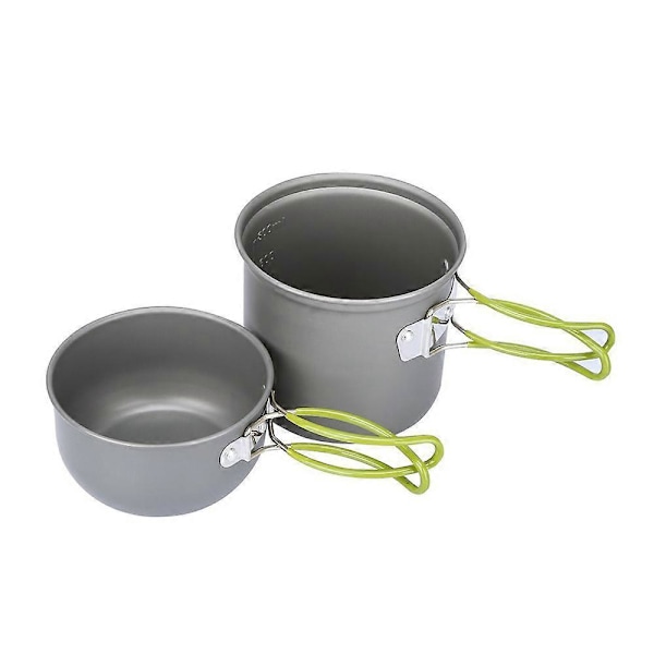 Piknikgryte Campingt Cookware Camping Servise Utendørs Fotturer Cookware Sett