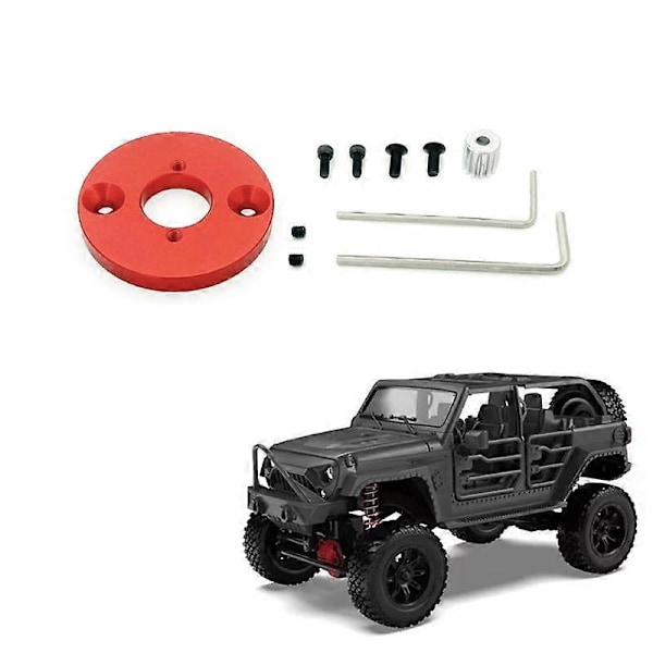 390 til 540/550 Motor Konverter med 13T Tannhjul for MN86S MN86 MN86KS MN86K MN128 1/12 RC Bil Oppgradering