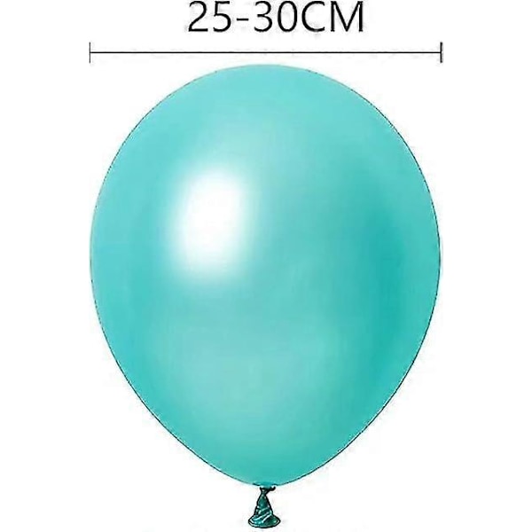 Fødselsdagsballon - Sæt med 100 oppustelige balloner - Fødselsdagsballoner - Oppustelig fødselsdagsballon - Ballon