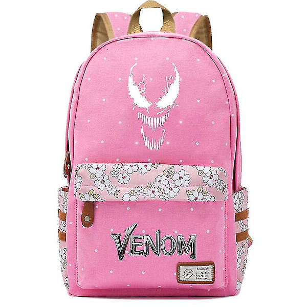 Venom?spill?mote?trykt?ryggsekk?for?unge?studenter?(3-123) Light green
