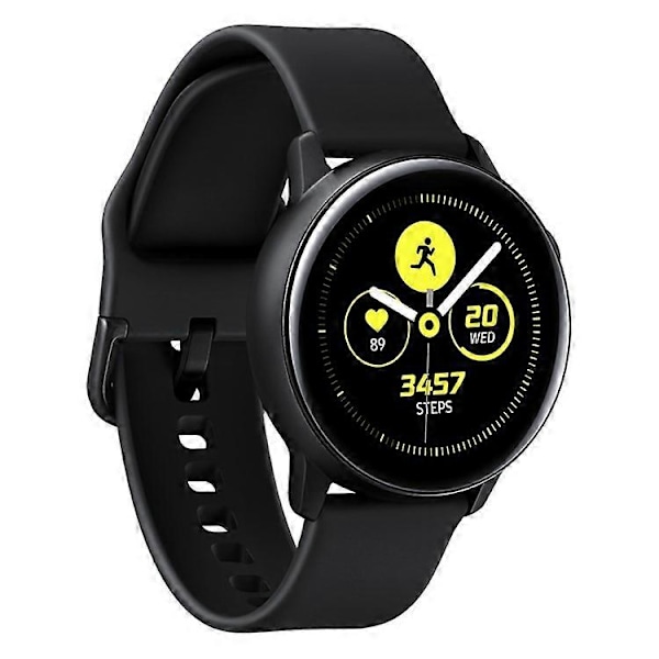 20mm Fyrkantigt Spänne Silikon Smart Klockarmband Kompatibelt För GarminMove Luxe/Move Style/Move 3 Black