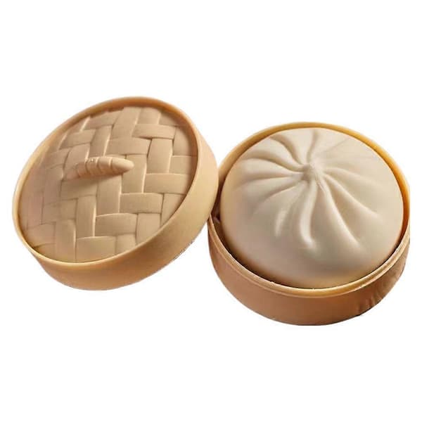Bun Bao sensorisk fidget-legetøj med dampbeholderboks stressbold white