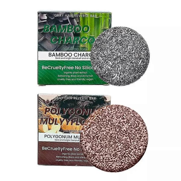 Polygonum Multiflorum Schampotvål Minskar Effektivt Mjäll och Håravfall Polygonum multiflorum 2pcs