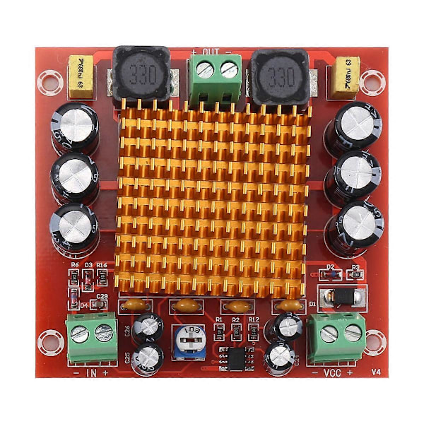 XH-M544 DC 12V 24V 150W TPA3116DA TPA3116 D2 Mono Kanal Digital Effekt Ljudförstärkare Förstärkar Kort
