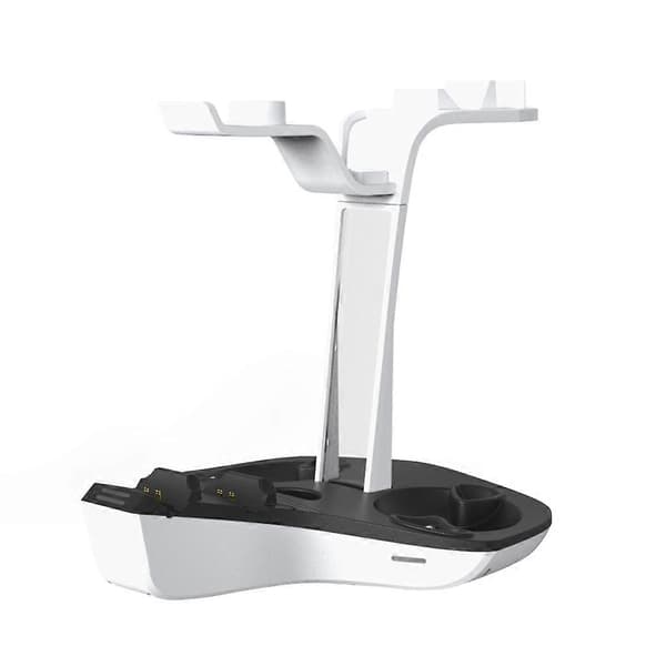 Opladningsdock til PS VR2/PS5 Controller Display Headset Opbevaringsstativ