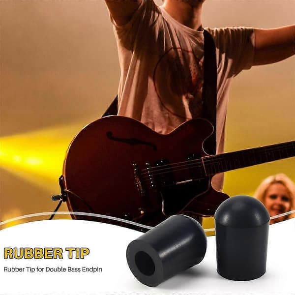 Gummtopp för Kontrabas Stativ (2-pack)