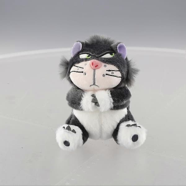 Lucifer Car Decor Plush Doll Holding Pose Ornament Gift Accessories C