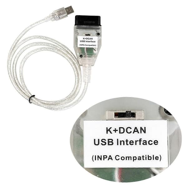 Automotive Connector Code Diagnostisk Værktøj med Switch OBD2 USB Interface