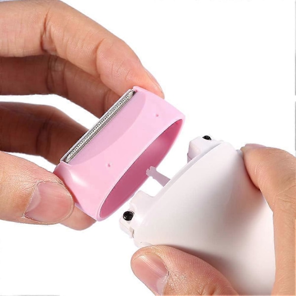 Elektrisk barbermaskin for kvinner, oppladbar barbermaskin epilator arm ben armhule kropp hårfjerner trimmer