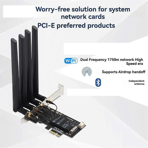 BCM94360CD Hackintosh PCIE Langaton Adapteri 1750Mbps,