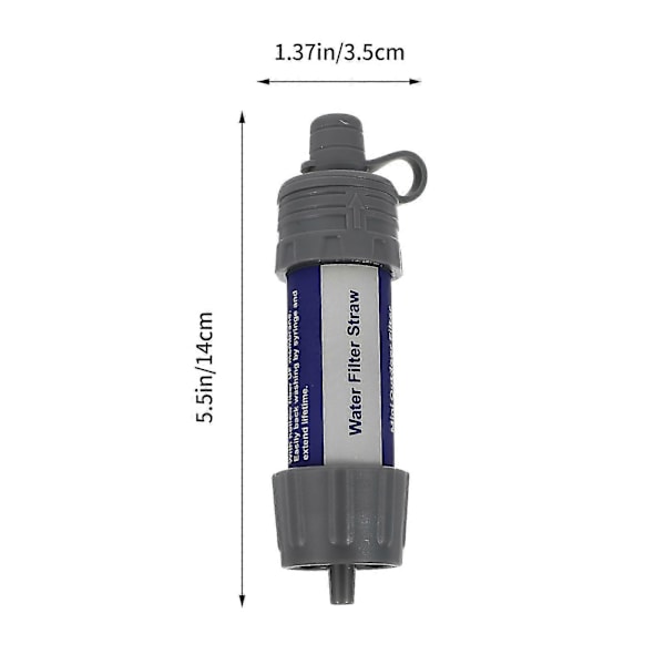 1 stk. Mini vannsil for camping, utendørs vannrenser, bærbar vannrenser - FCY