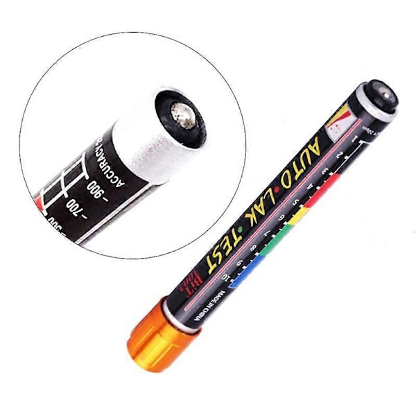 Bilmalingstykkelsestester Pen Portable Bilmaling Coating Tester Meter Tykkelsesmåler Måler Crash