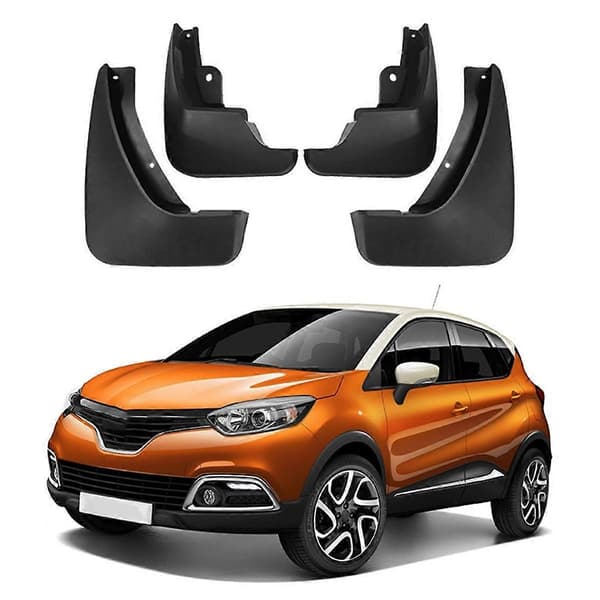 4 STK. Bil Mudguard Mud Flaps Splash Mud Guard til Captur 2013-2019