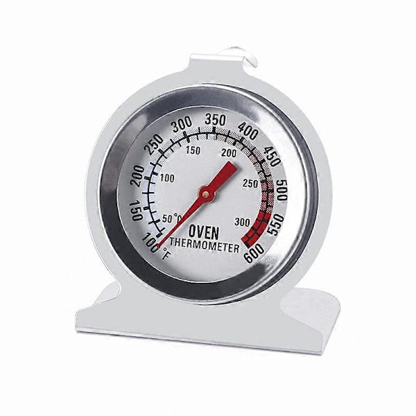 Termometer i rostfritt stål Ugnstermometer Kylskåpstermometer Rostfri piedestalugnstermometer