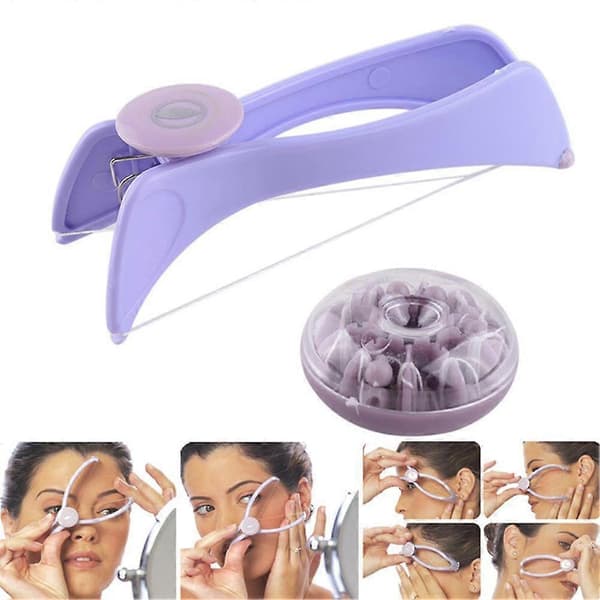 Ansigt Krop Hår Threading Tråder Fjernelse Slique System D4V1 NICE Epilator O6Q1